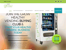 Tablet Screenshot of growhealthyvending.com